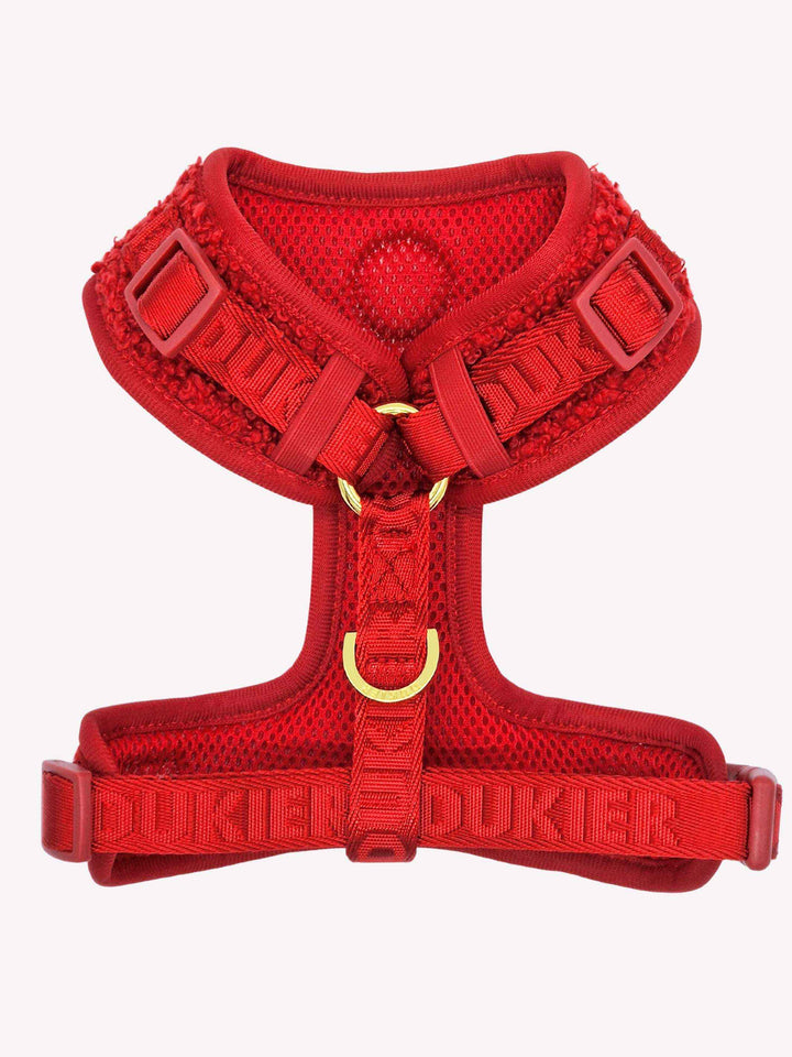 ARNÉS AJUSTABLE PARA PERRO TEDDY RED - Dukier