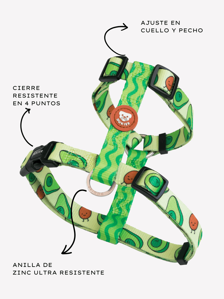 ARNÉS CLÁSICO PARA PERRO AVOCADO