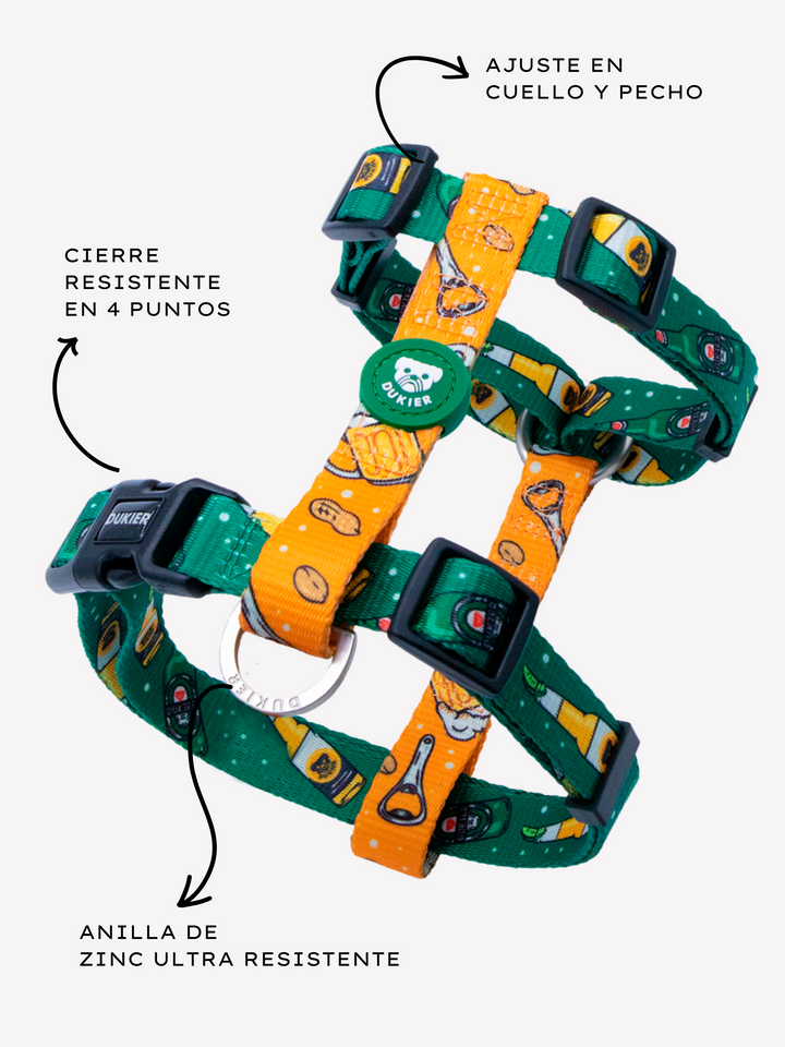 ARNÊS CLÁSSICO PARA CÃES BEER