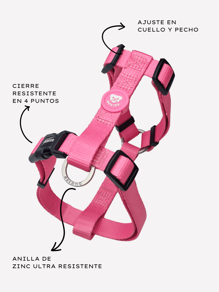 ARNÉS CLÁSICO PARA PERRO PINK