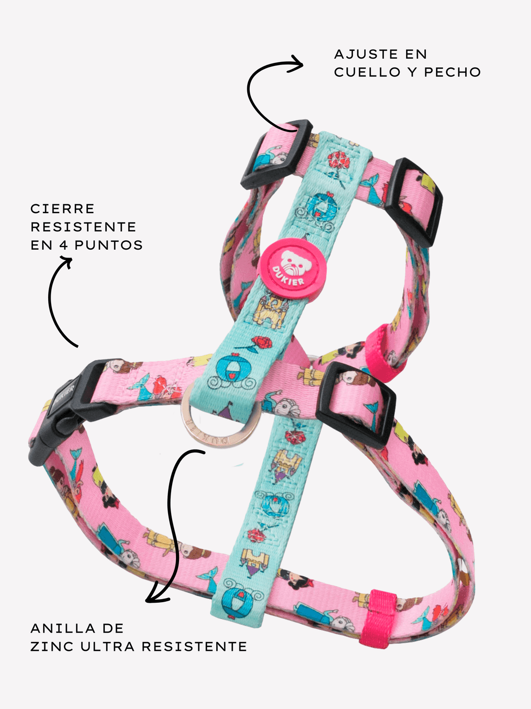 ARNÉS CLÁSICO PARA PERRO PRINCESS