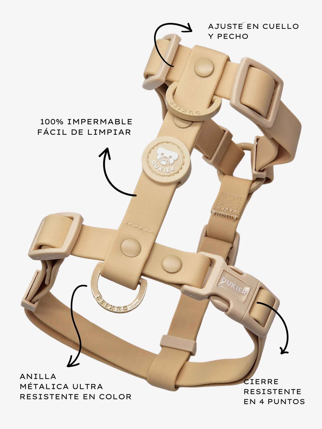 ARNES WATERPROOF PARA PERRO BEIGE