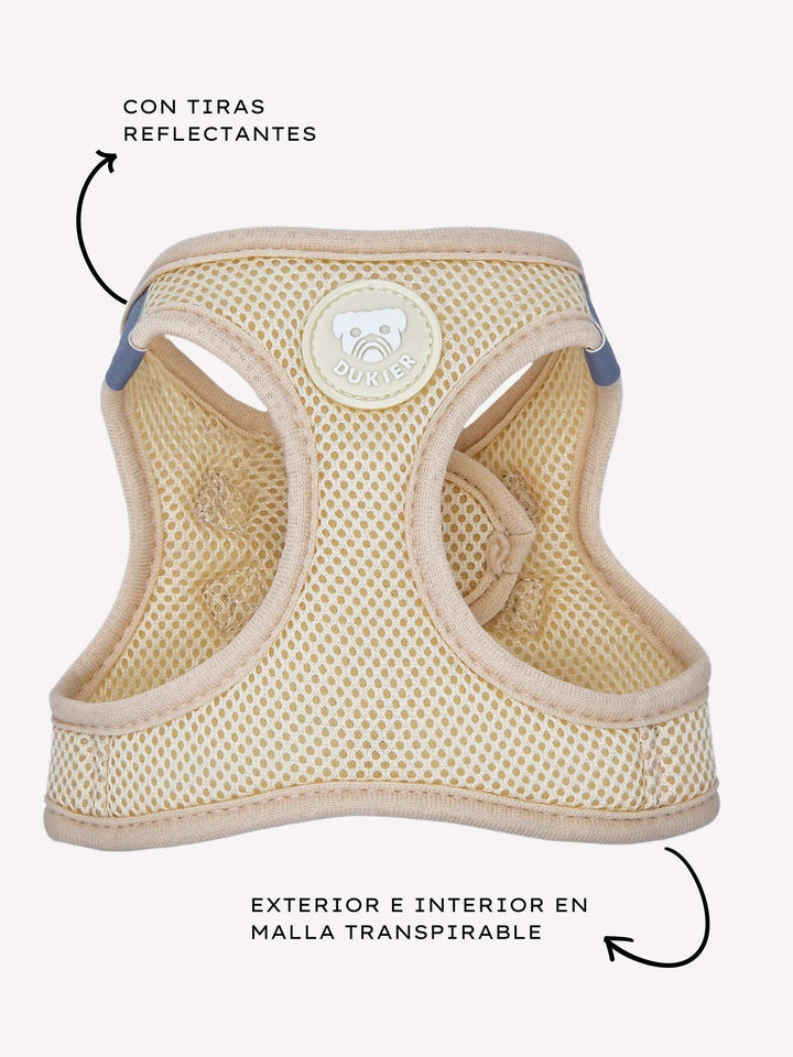 ARNÉS BODY PERRO BEIGE