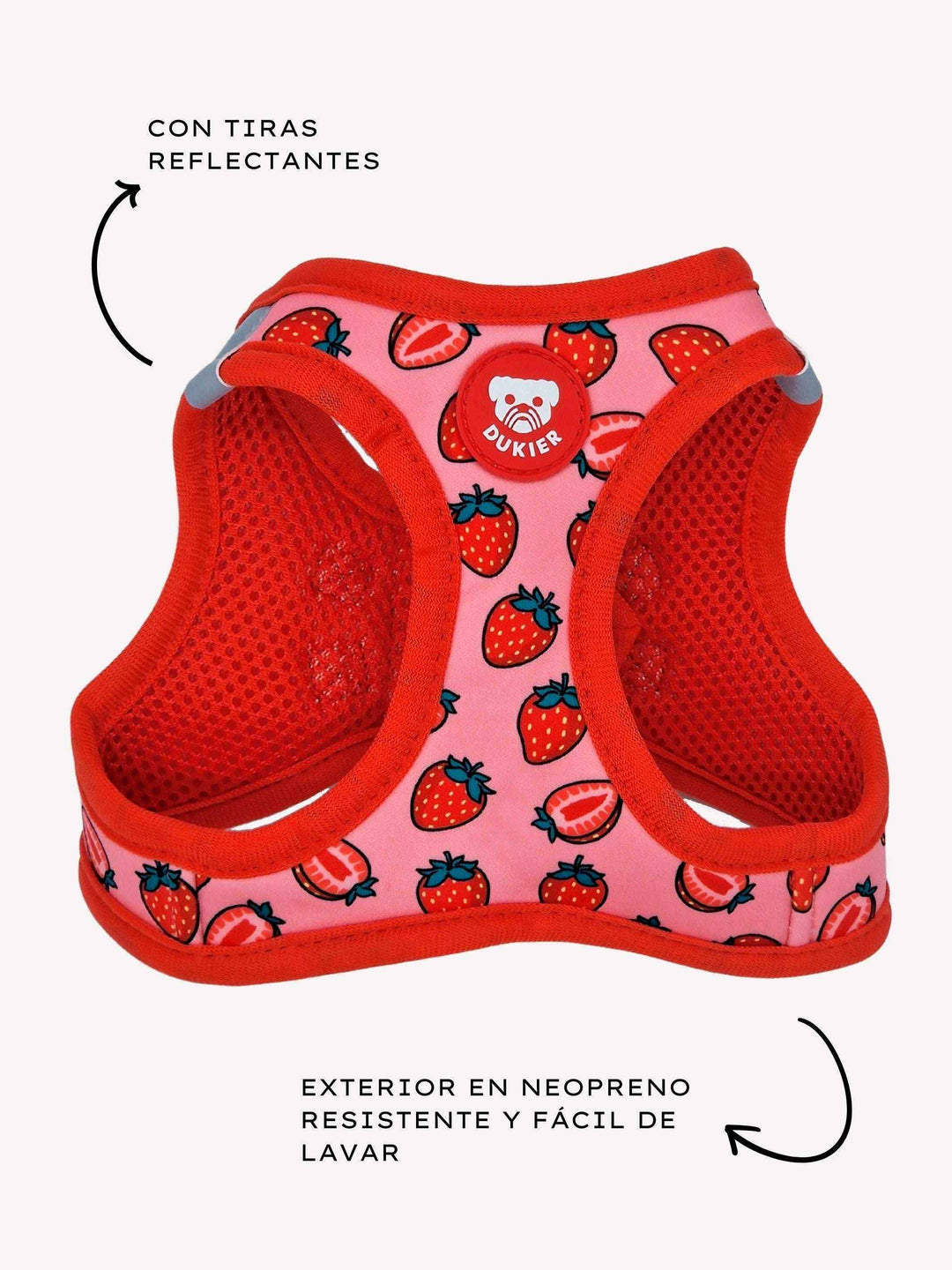 ARNÉS BODY PERRO BERRY LOVE - Dukier