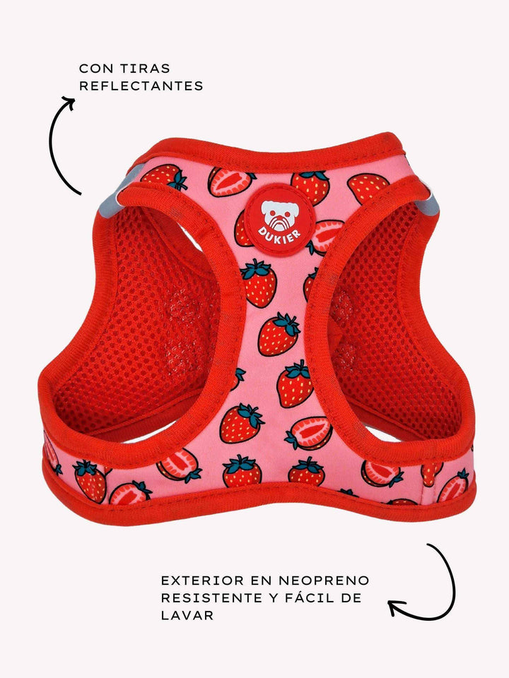 ARNÉS BODY PERRO BERRY LOVE - Dukier