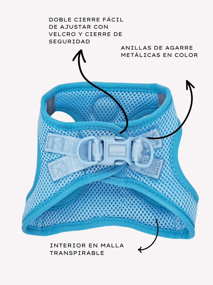 ARNÉS BODY PERRO SOFT BLUE