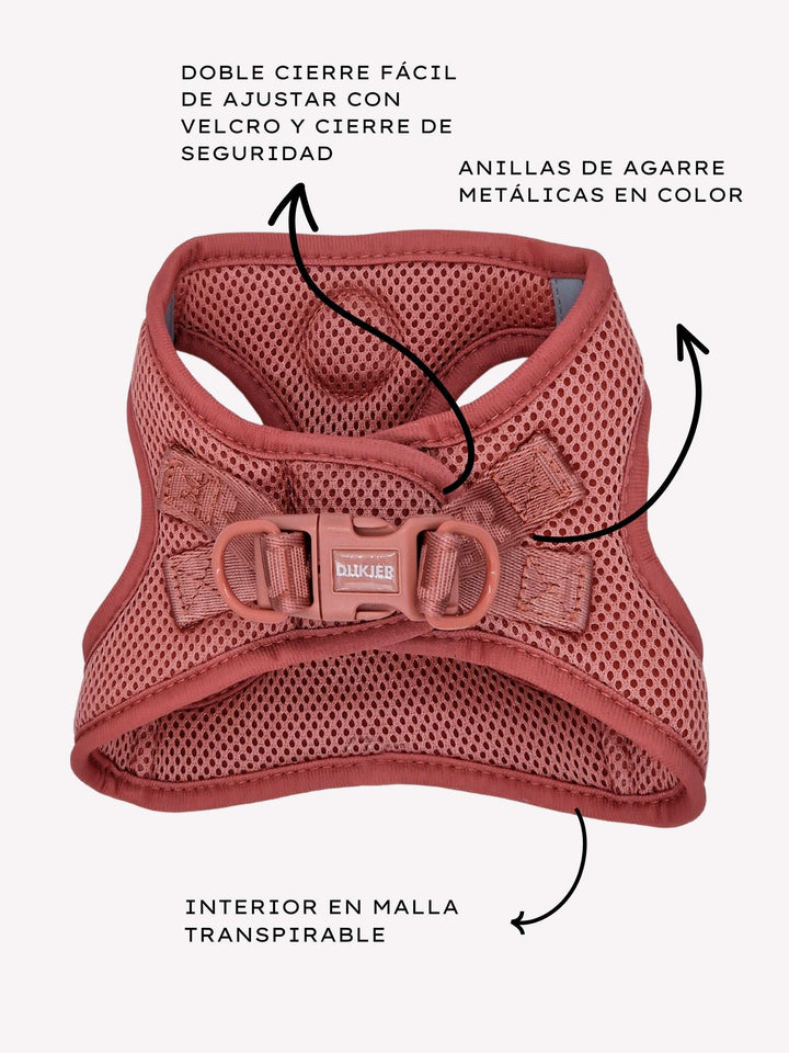 ARNÉS BODY PERRO TERRACOTA
