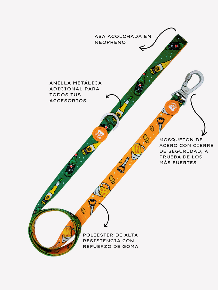 BEER LEASH FOR DOGS
