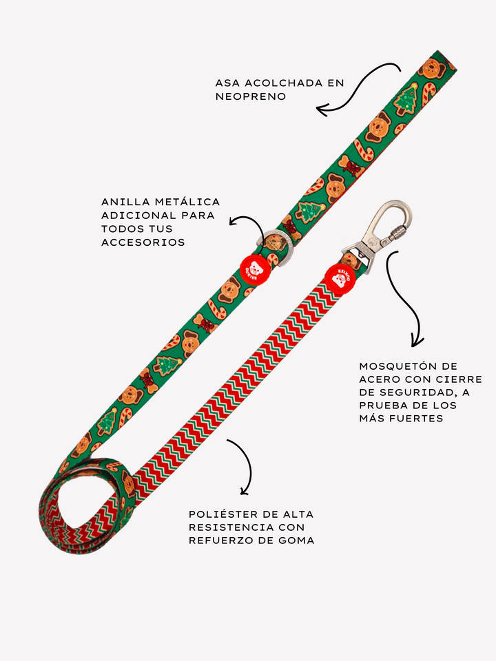 GUINZAGLIO PER CANI GINGER BREAD