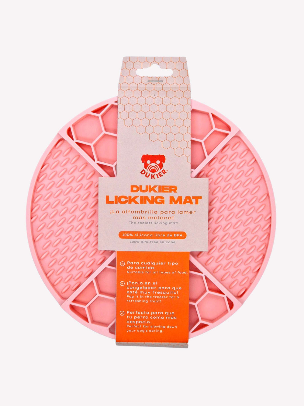 LICK MAT PARA PERRO PINK