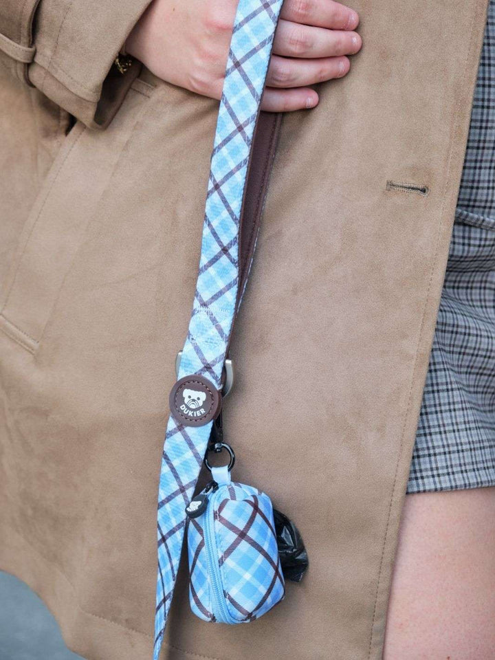 CORREA PARA PERRO TARTÁN BLUE MOCCA