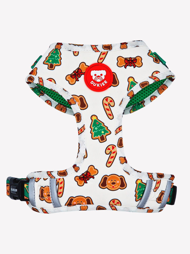 ARNÊS AJUSTÁVEL PARA CÃES GINGER BREAD