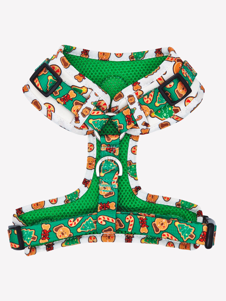 ARNÊS AJUSTÁVEL PARA CÃES GINGER BREAD