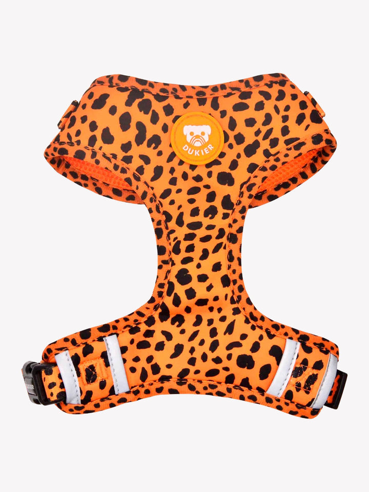 ARNÉS AJUSTABLE PARA PERRO CHEETAH GOLD - Dukier