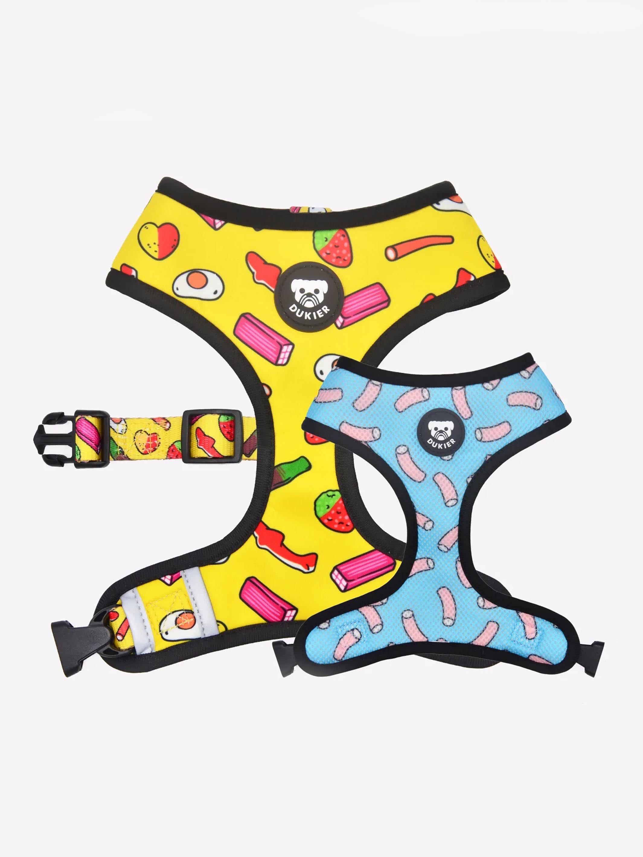 SWEETS REVERSIBLE DOG HARNESS