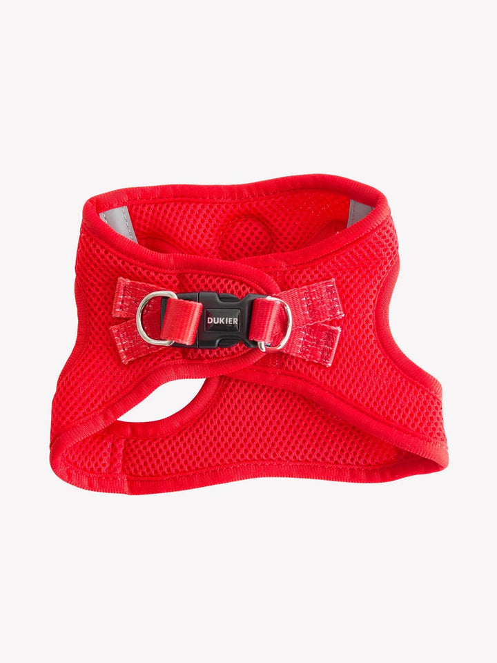 DOG BODY HARNESS RED