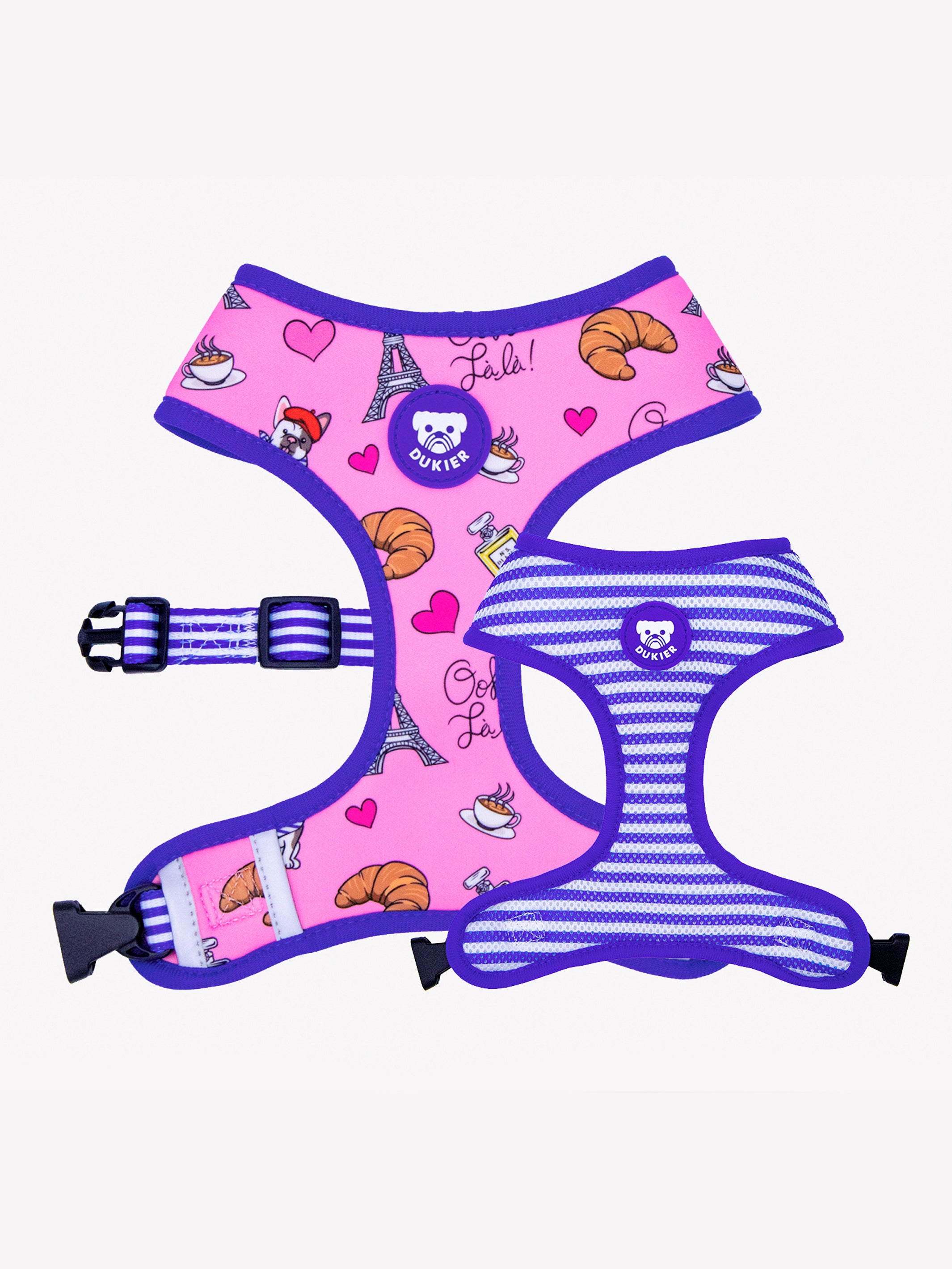 PARIS REVERSIBLE DOG HARNESS
