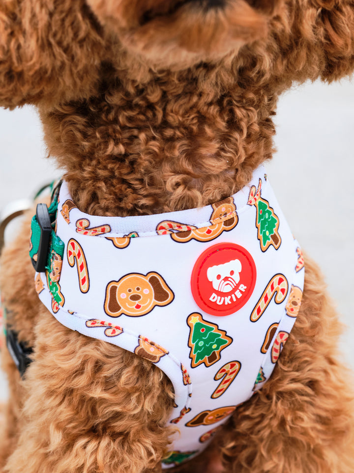ARNÊS AJUSTÁVEL PARA CÃES GINGER BREAD