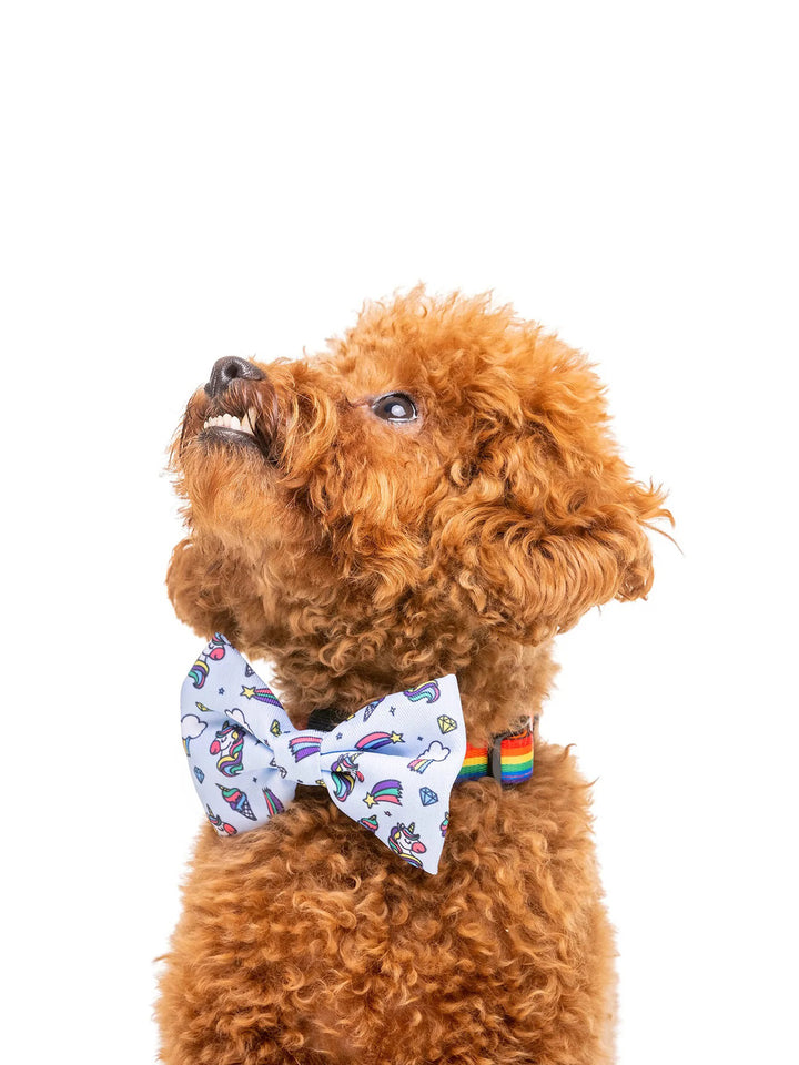 UNICORNS BOW TIE FOR DOGS