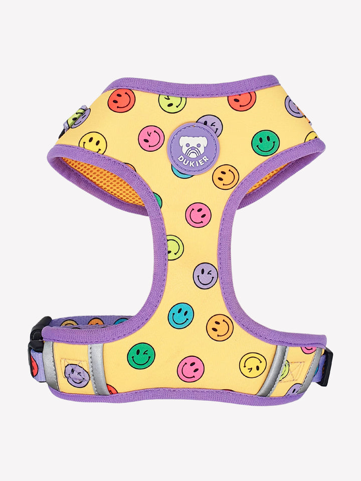 SMILEY ADJUSTABLE DOG HARNESS