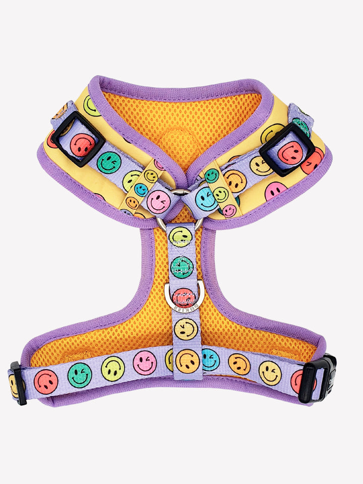 SMILEY ADJUSTABLE DOG HARNESS