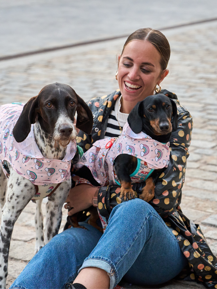 RAINCOAT FOR DOG RAINBOW