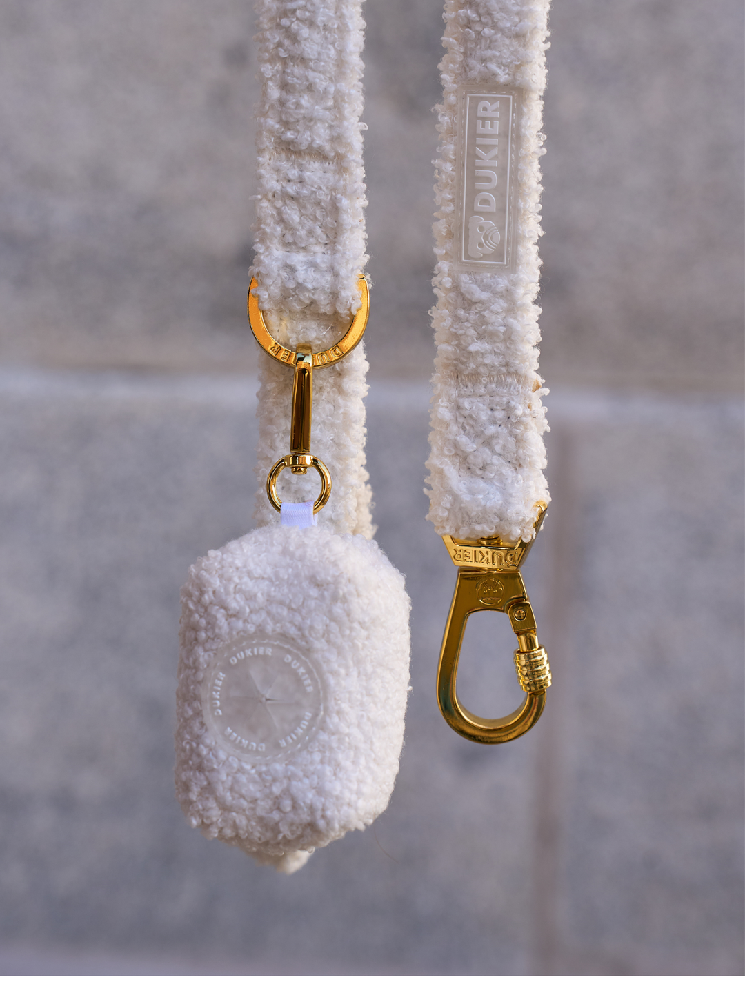 TEDDY WHITE DOG LEASH
