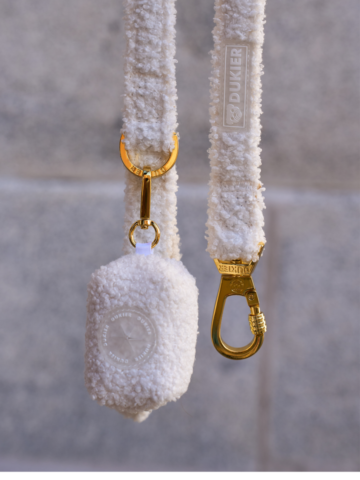 TEDDY WHITE DOG LEASH