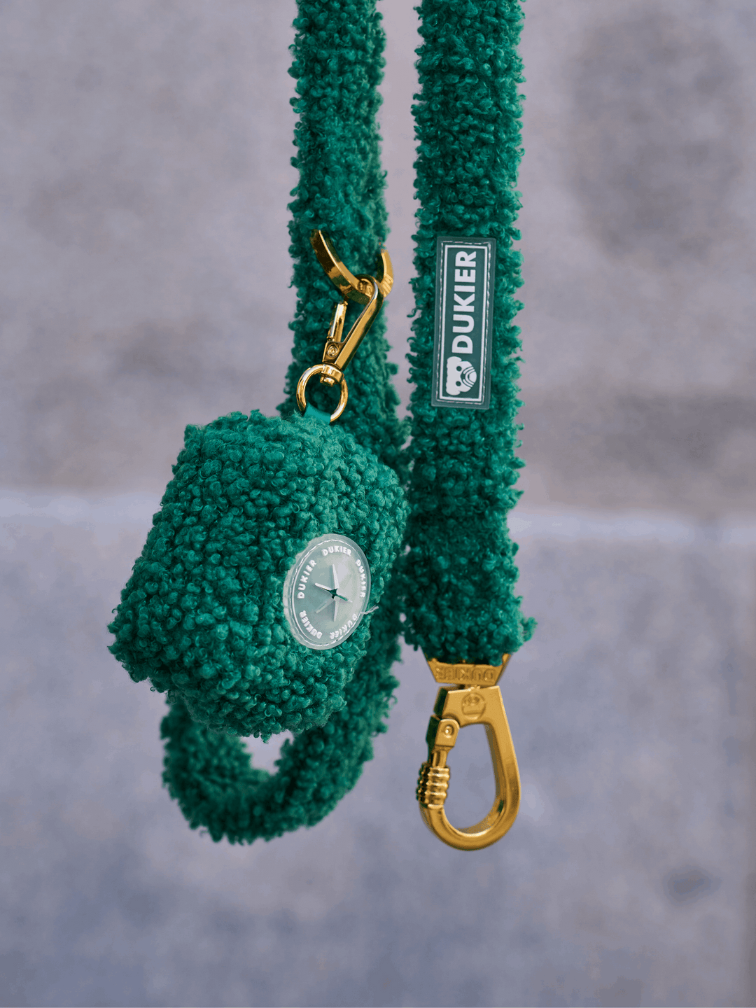 PORTA BOLSAS CACA TEDDY GREEN