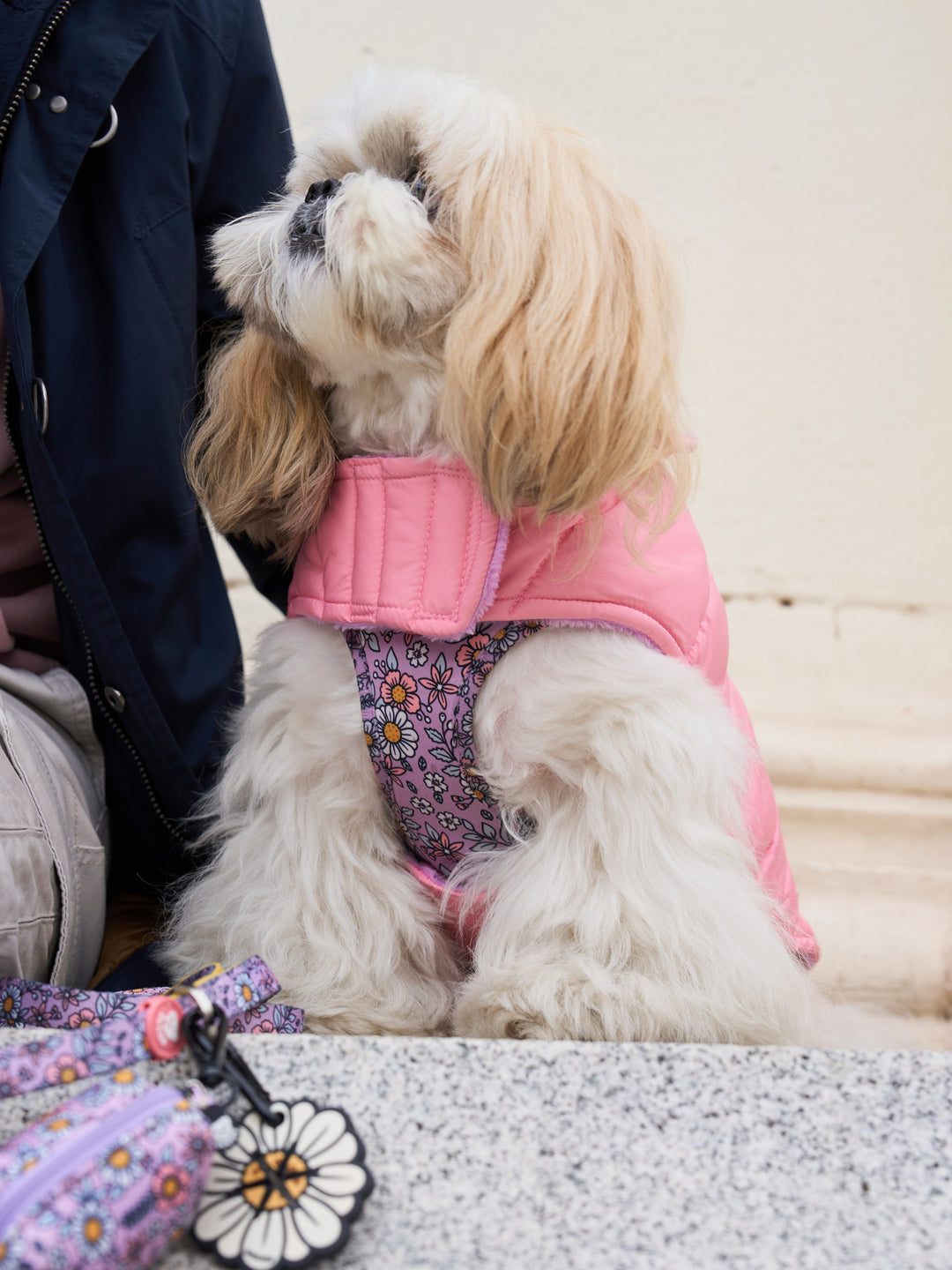 DOG COAT PINK
