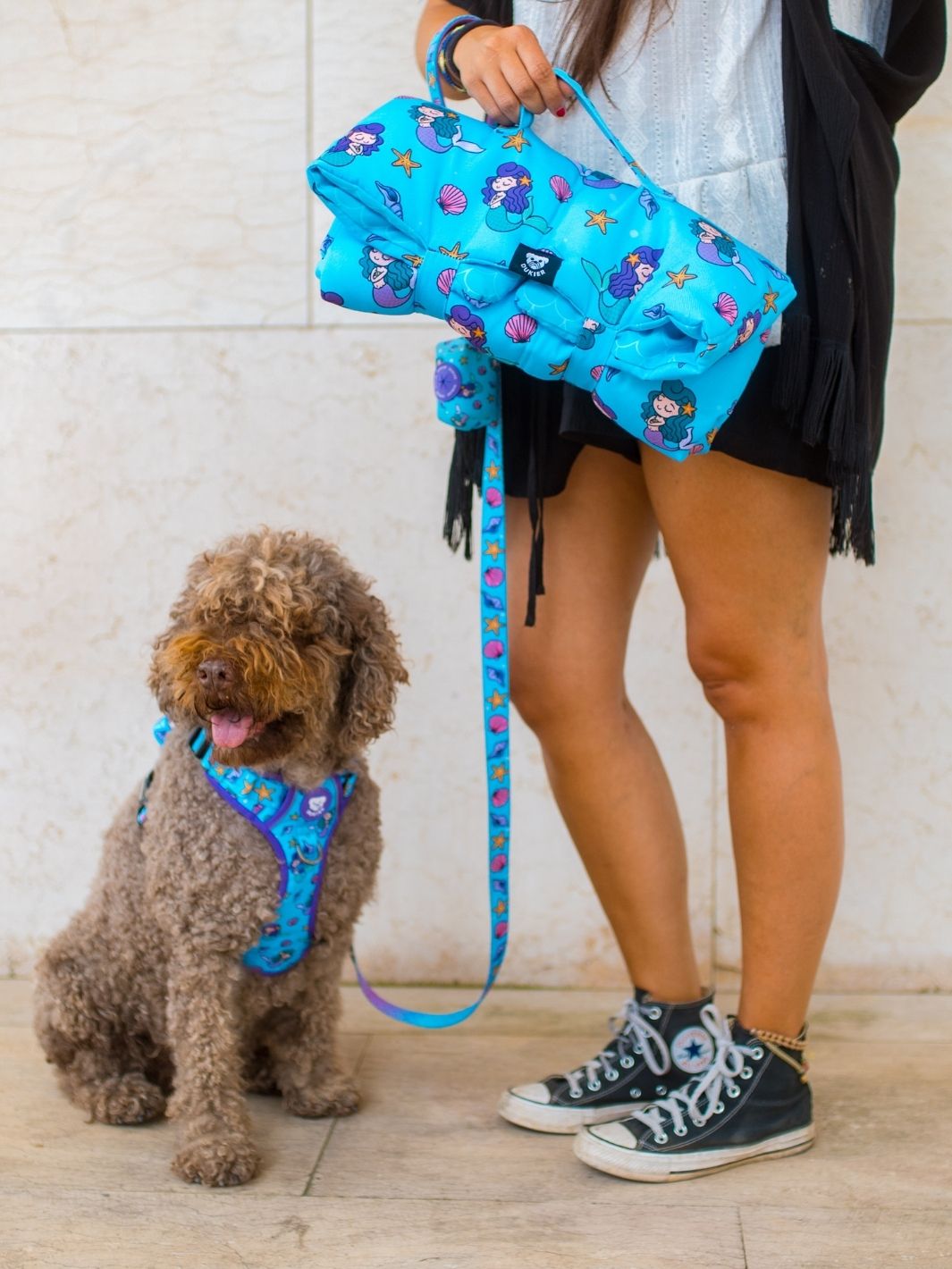 ARNÊS TRAIL PARA CÃES FLOWER POWER