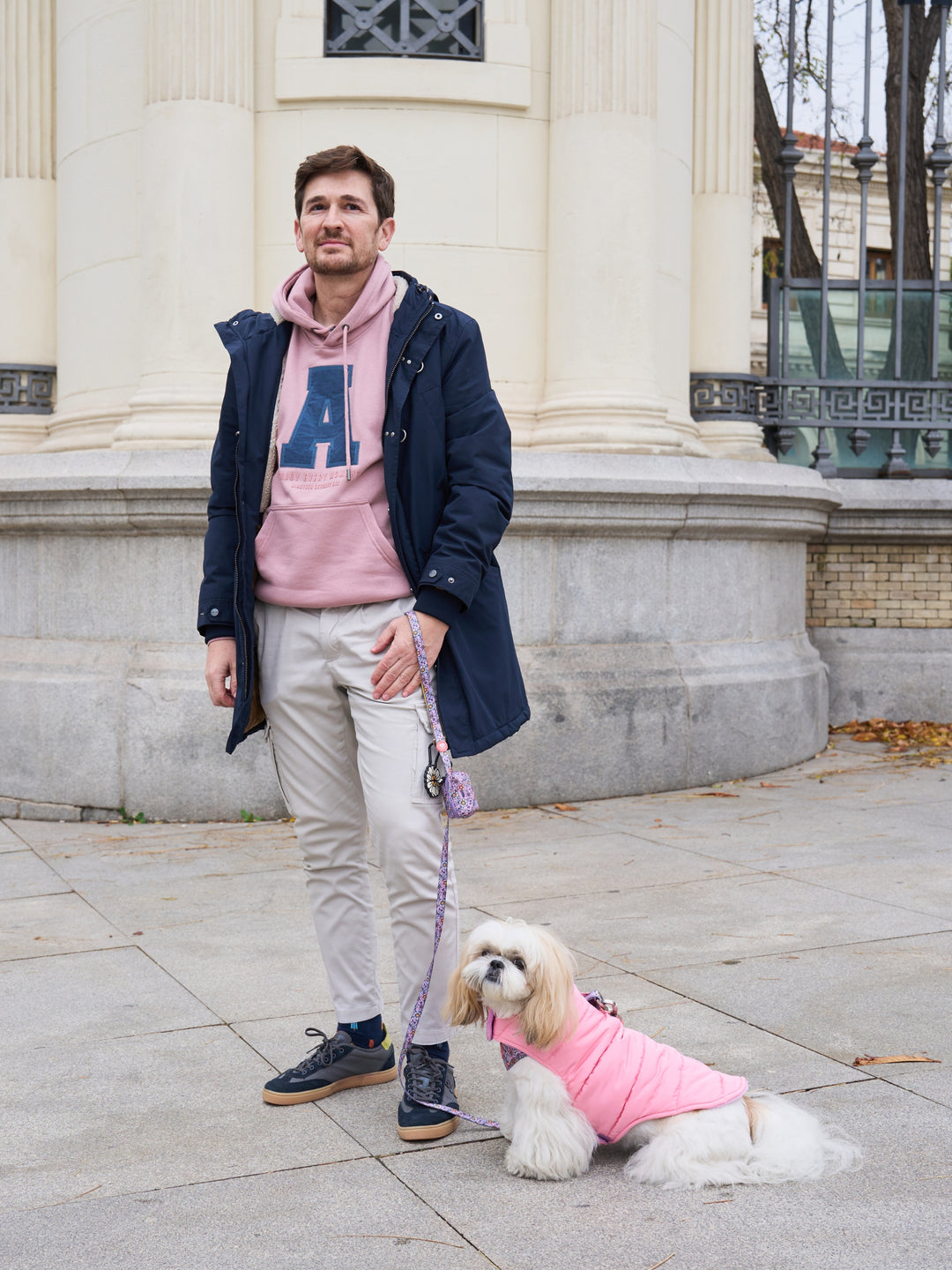 DOG COAT PINK