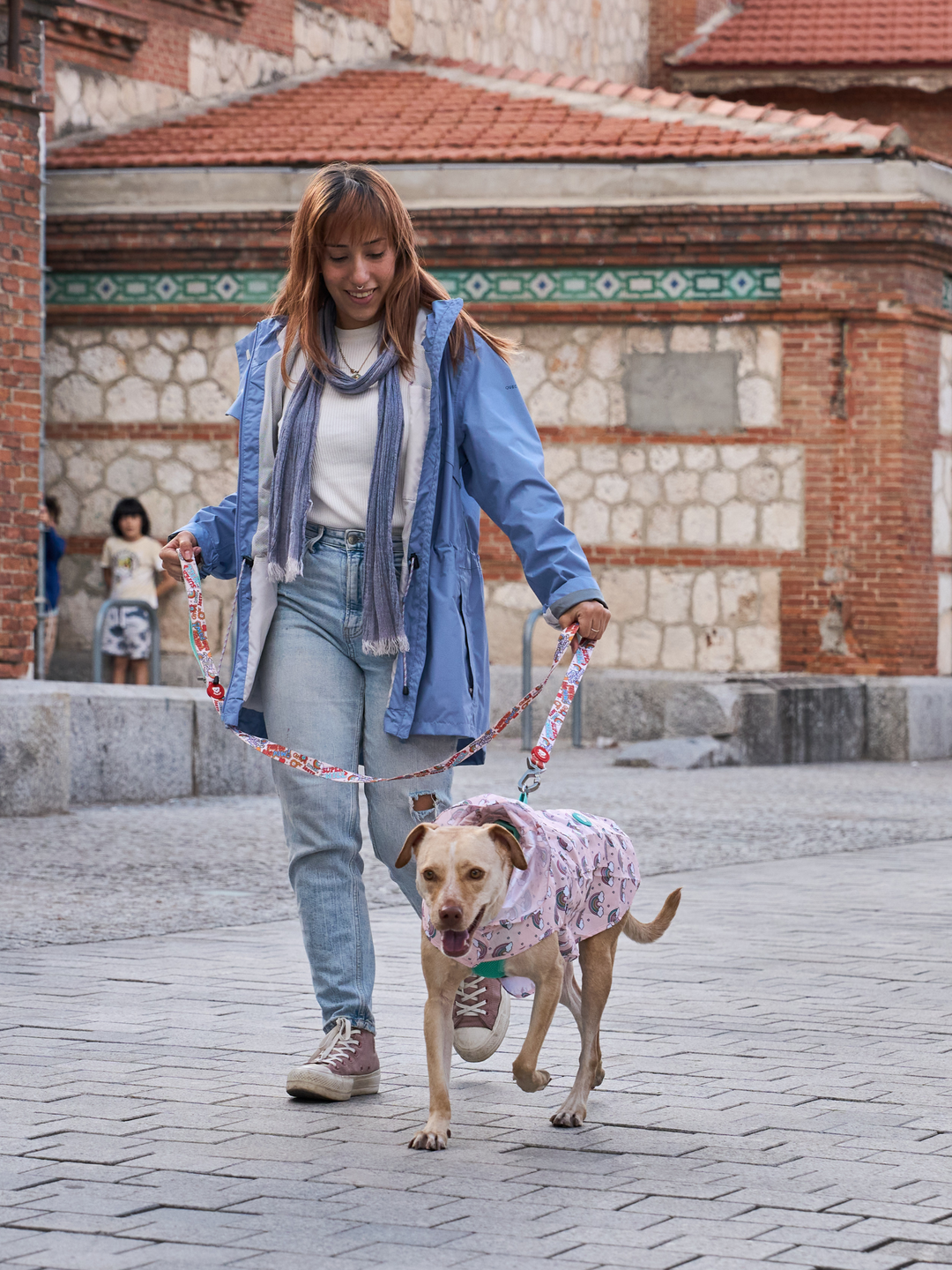 RAINCOAT FOR DOG RAINBOW