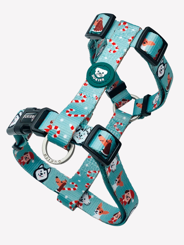KLASSISCHES HUNDEGESCHIRR XMAS DOGS