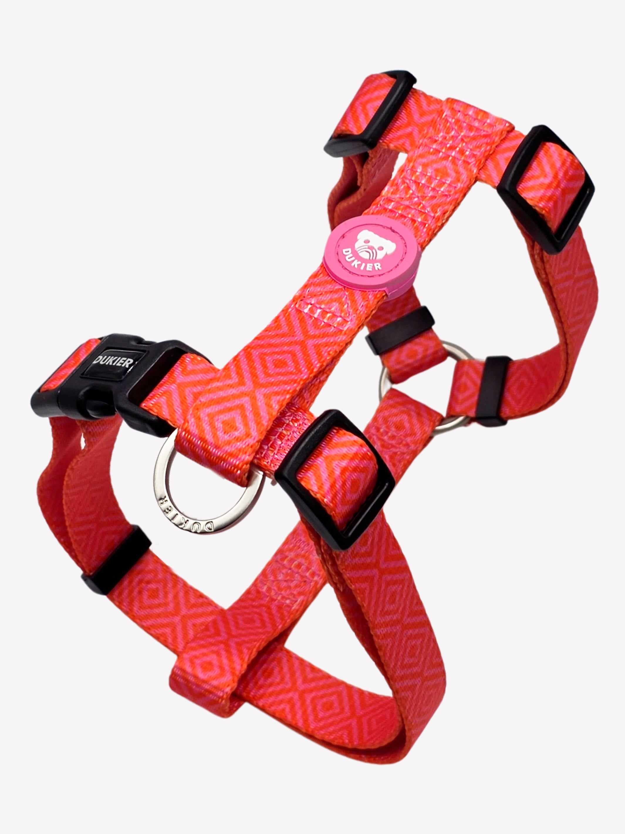 HARNAIS CLASSIQUE KALEIDO PINK GRID 