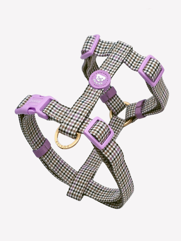 KLASSISCHES HUNDEGESCHIRR PREPPY LILAC