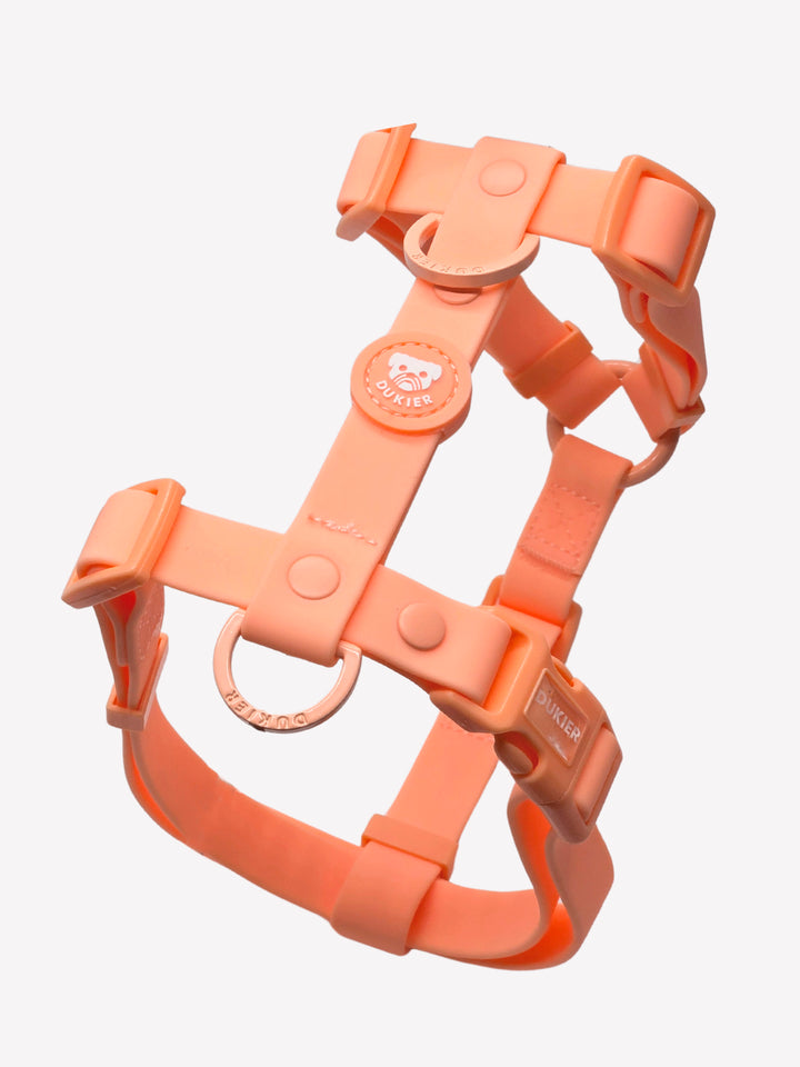 WATERPROOF DOG HARNESS CORAL