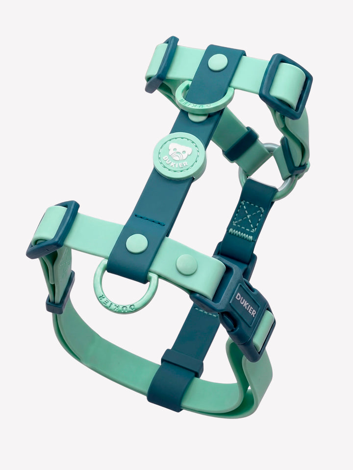WATERPROOF DOG HARNESS JADE MINT