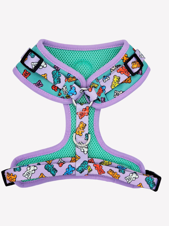 GUMMY BEARS ADJUSTABLE DOG HARNESS