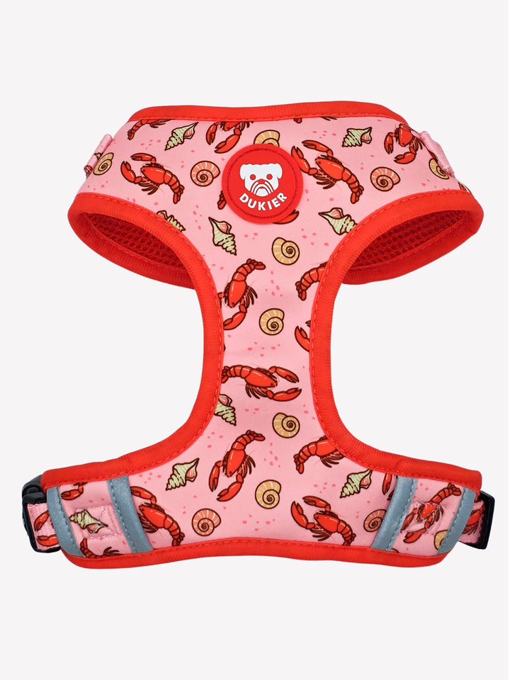 LOBSTERS ADJUSTABLE DOG HARNESS