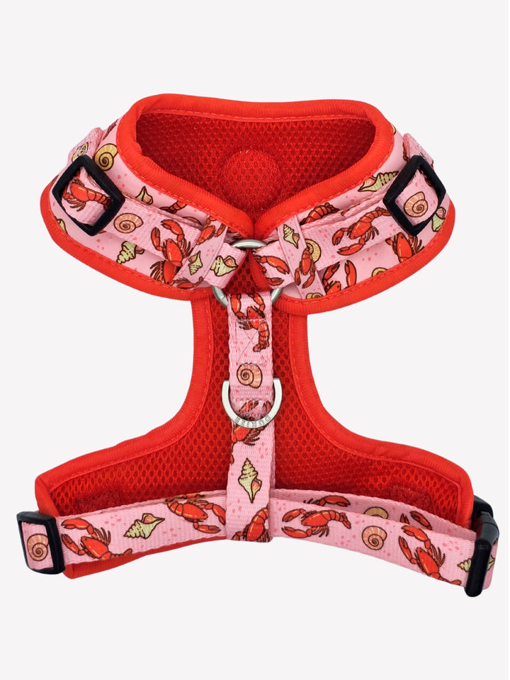 LOBSTERS ADJUSTABLE DOG HARNESS
