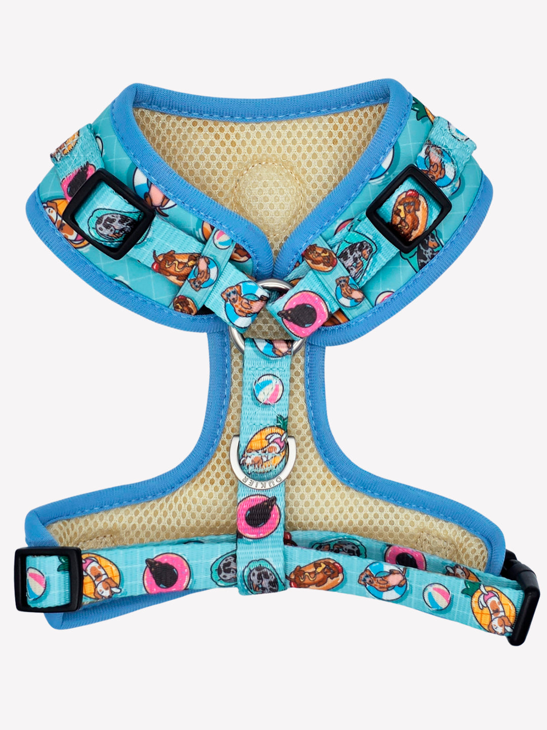 ADJUSTABLE HARNESS FOR DOGS SUMMER HOT DOGS