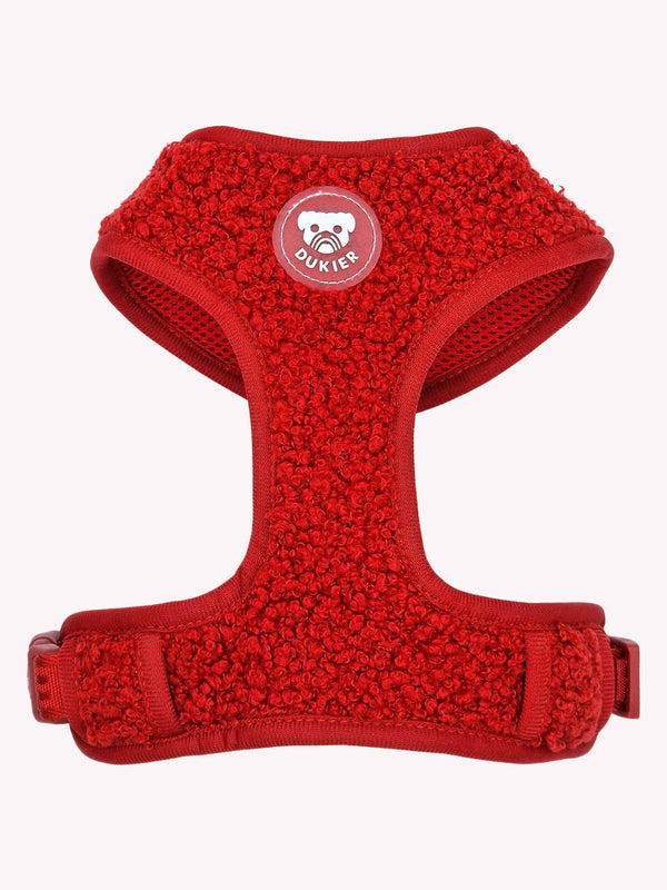 ADJUSTABLE  HARNESS TEDDY RED