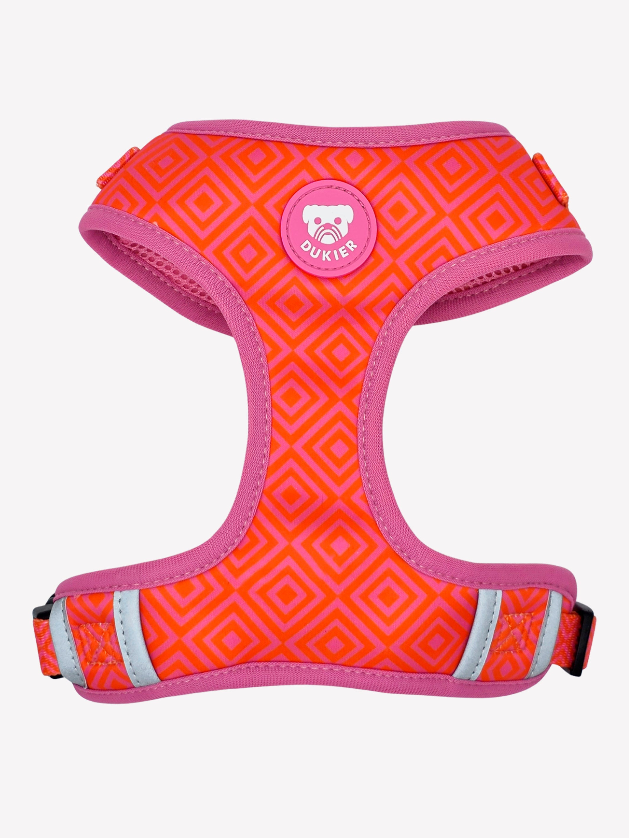 HARNAIS RÉGLABLE KALEIDO PINK GRID 