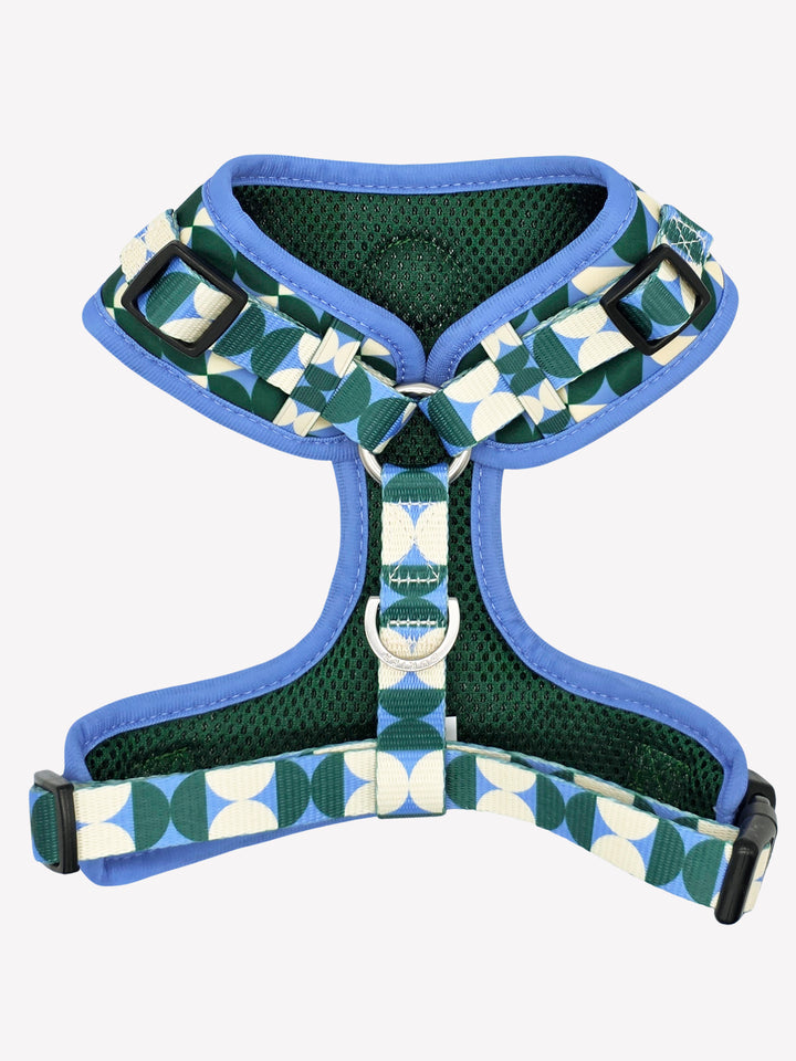 HARNAIS RÉGLABLE KALEIDO RETRO TIDE POUR CHIEN