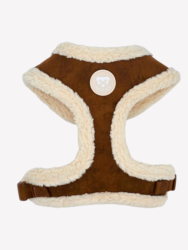 ADJUSTABLE HARNESS SUEDE CAMEL