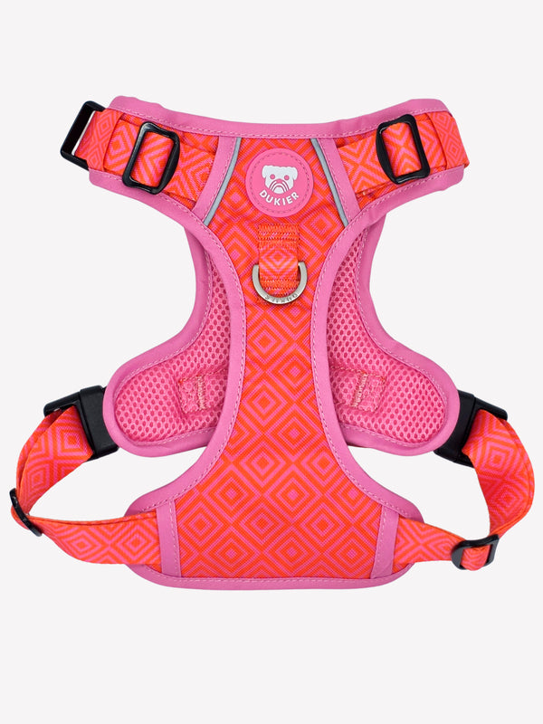 HARNAIS TRAIL KALEIDO PINK GRID 