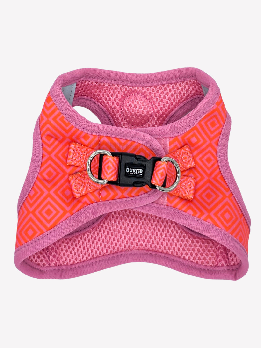HARNAIS BODY KALEIDO PINK GRID POUR CHIEN
