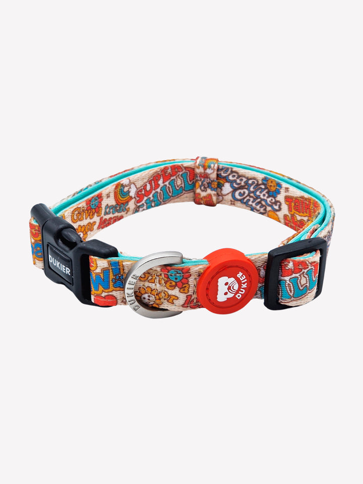 STICKERS DOG COLLAR