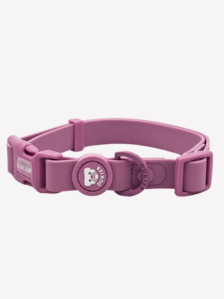 COLLAR WATERPROOF PARA PERRO MAUVE